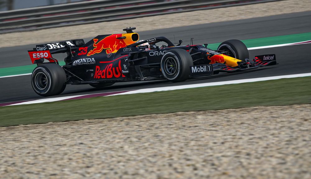 Max Verstappen fue el más rápido en Losail durante la FP1