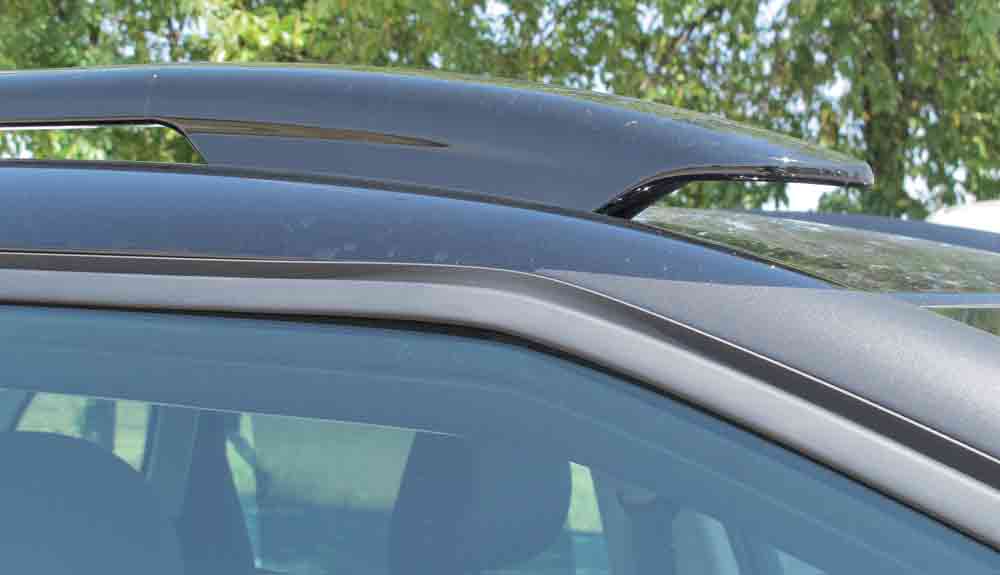 Citroën C3 Aircross. Las barras de techo permiten la adopción de un buen número de barras portaequipajes. Foto O.D. 