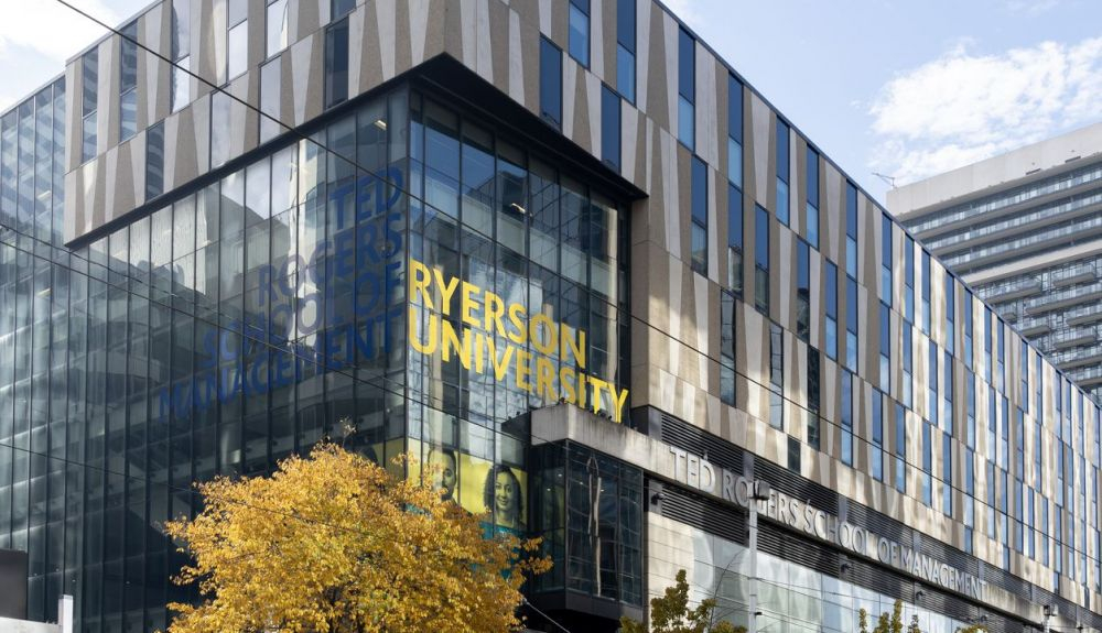 El edificio de la Universidad Ryerson, en el centro de Toronto, Canadá. El edificio de la Universidad Ryerson, en el centro de Toronto, Canadá.