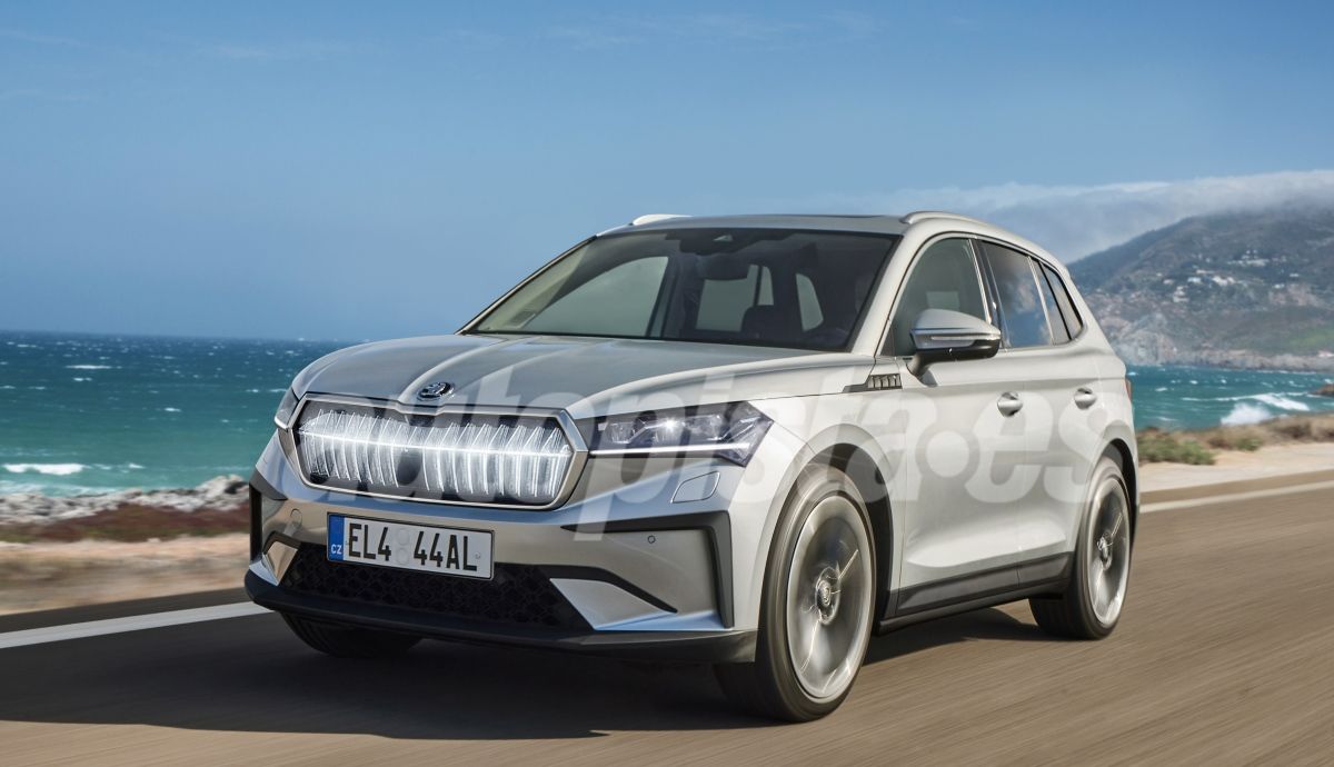 Skoda Elroq. Ilustración: Schulte.