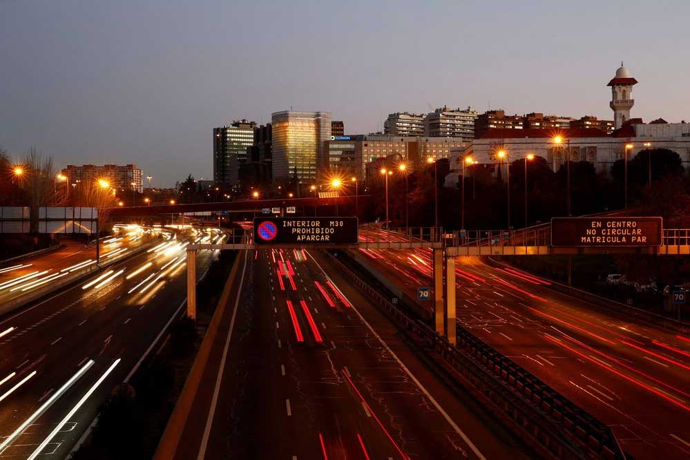 Contaminación Madrid