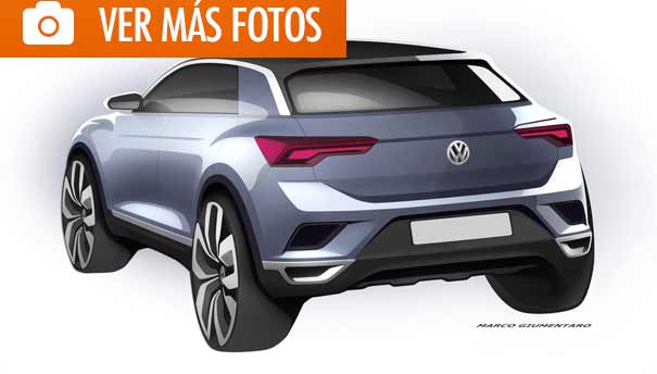 VW T-Roc boceto