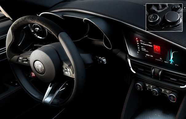 Alfa Romeo Giulia interior