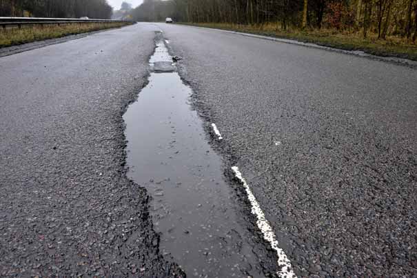 Carreteras en mal estado