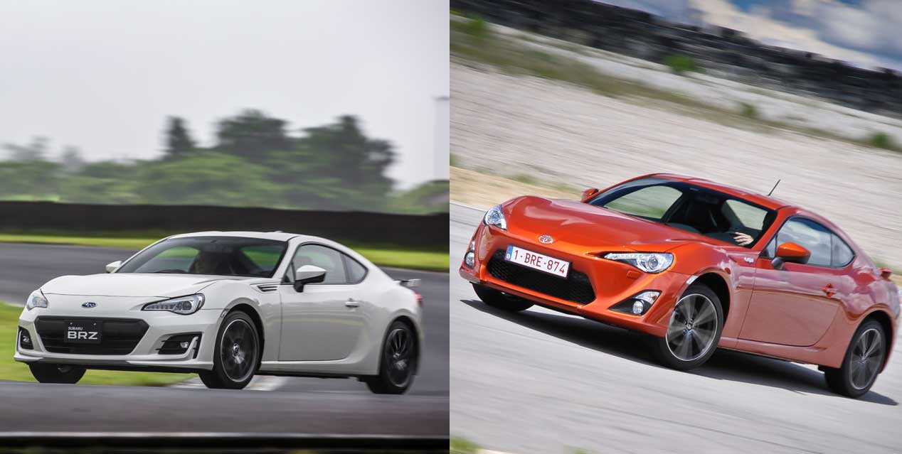 Subaru BRZ y Toyota GT86