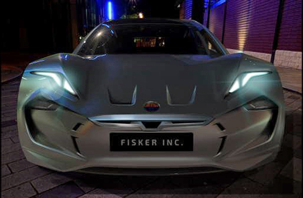 Nuevo Fisker. Frontal