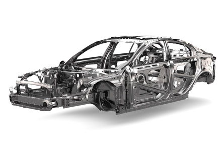 Jaguar XE monocasco de aluminio