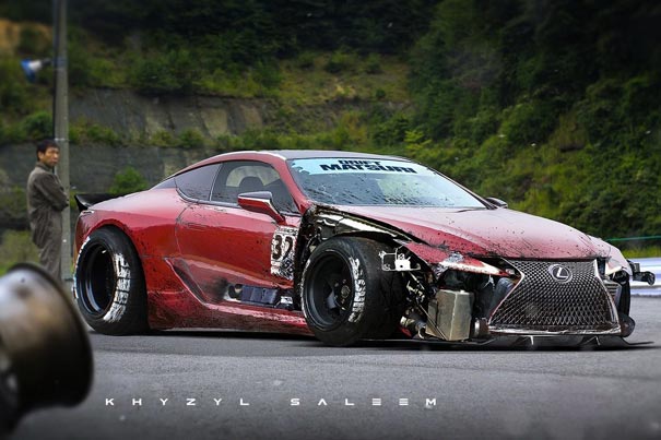 Lexus LC 500 Drift