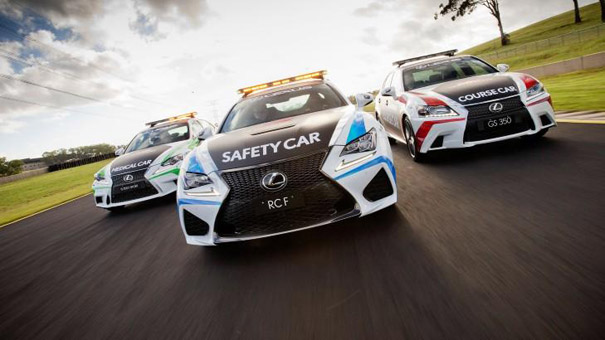 Lexus RC F, nuevo Safety Car de los V8 Supercars australianos