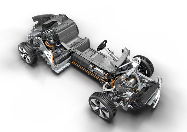 Mecánica BMW i8