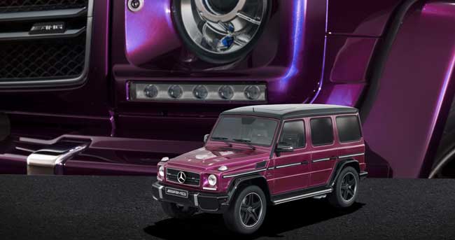 Mercedes-Benz G63 AMG, maqueta a escala
