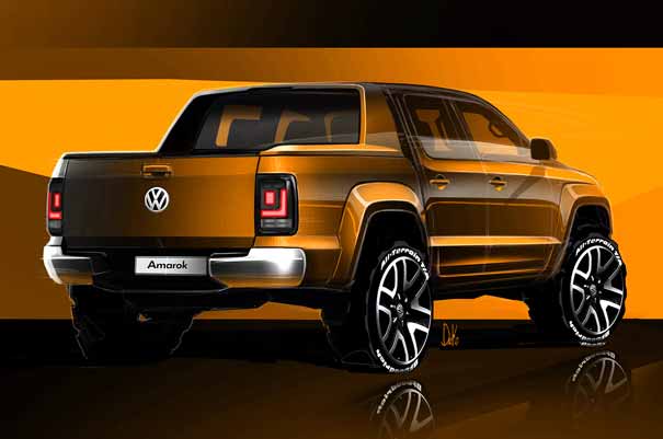 VW Amarok 2016 trasera