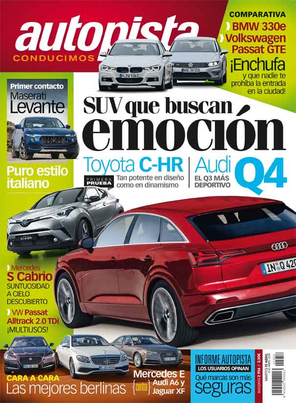 Revista Autopista 2956: BMW 330E vs VW Passat GTE