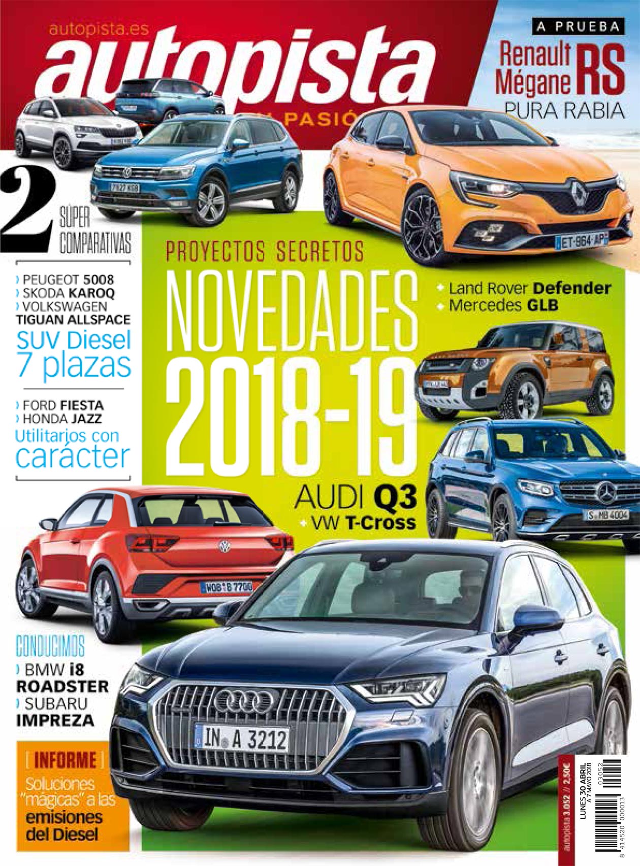Portada Autopista 3052