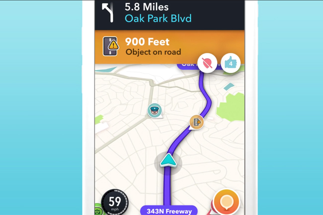 Waze, nueva interfaz