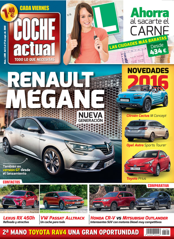 Portada Revista Coche Actual