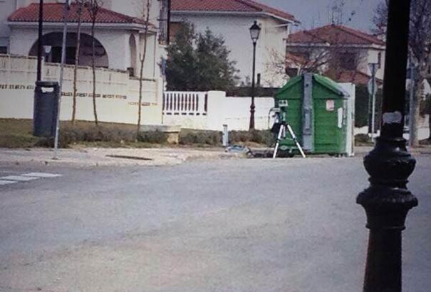 Radar basura urbanización