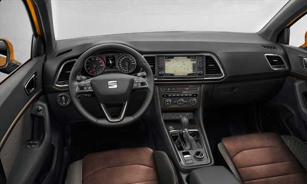 Interior del Seat Ateca