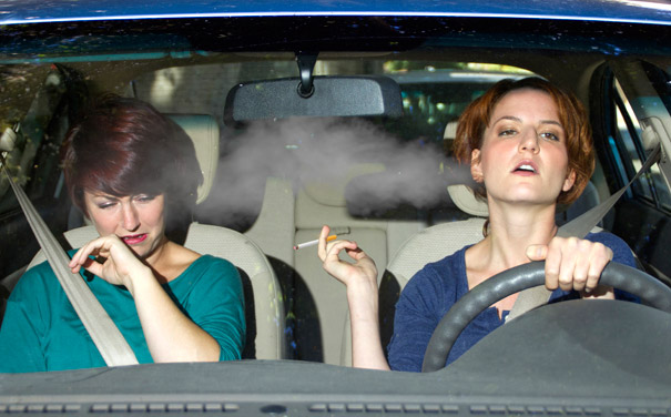 Tabaco en el coche