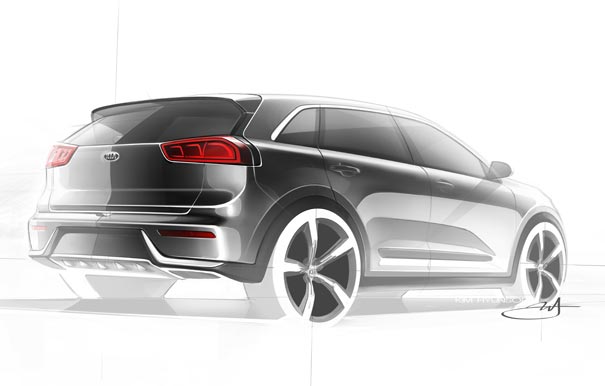 Kia Niro Hybrid Utility Vehicle
