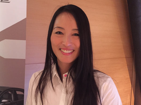Erika Tsubaki, cazatendencias de Vignale para Ford