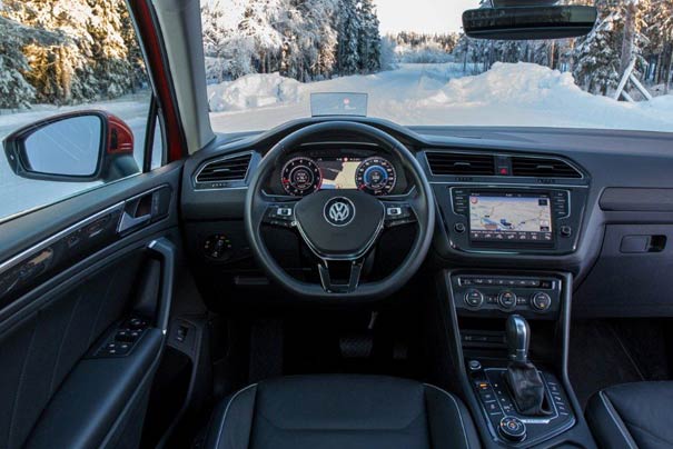 Volkswagen Tiguan 2016 interior