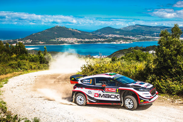 Neumáticos DMACK en el WRC