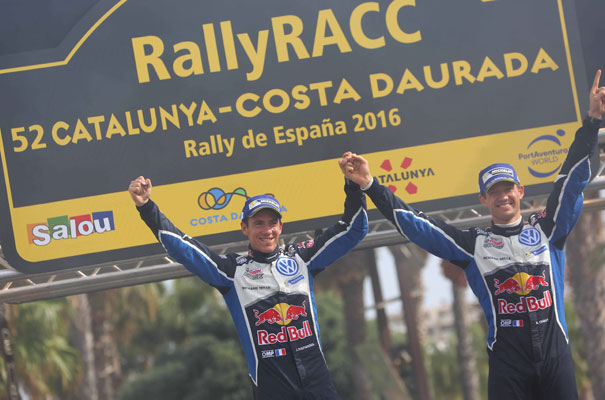 Ogier, campeón del mundo en el Rallye de España 2016