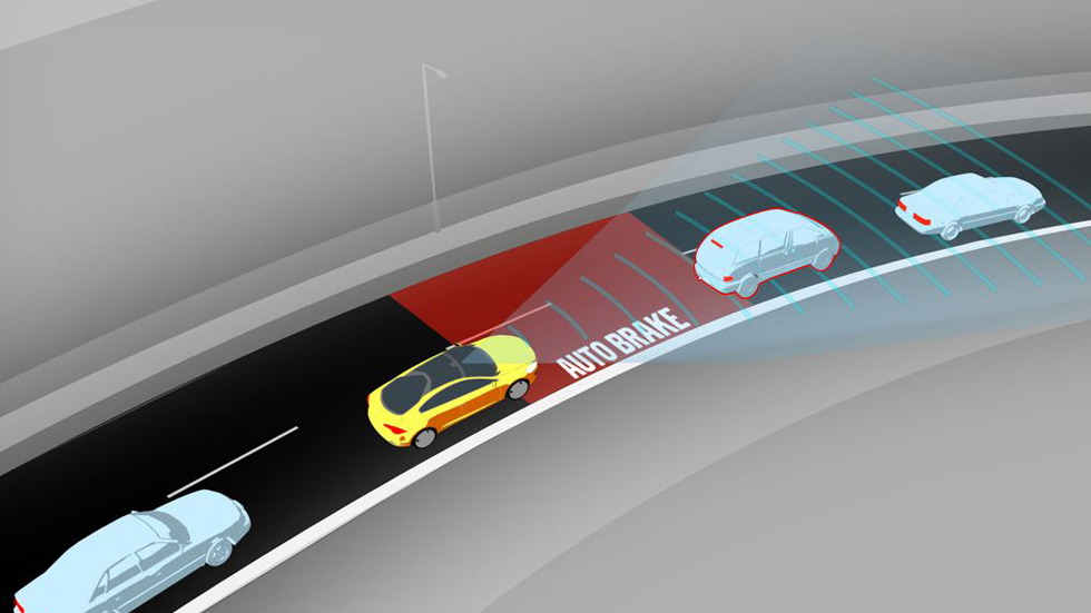 Frenada automática de emergencia