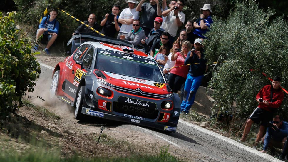 Kris Meeke en el Rally de España