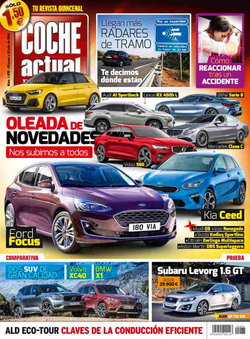 Coche Actual 1475: Contenidos y sumario de la revista