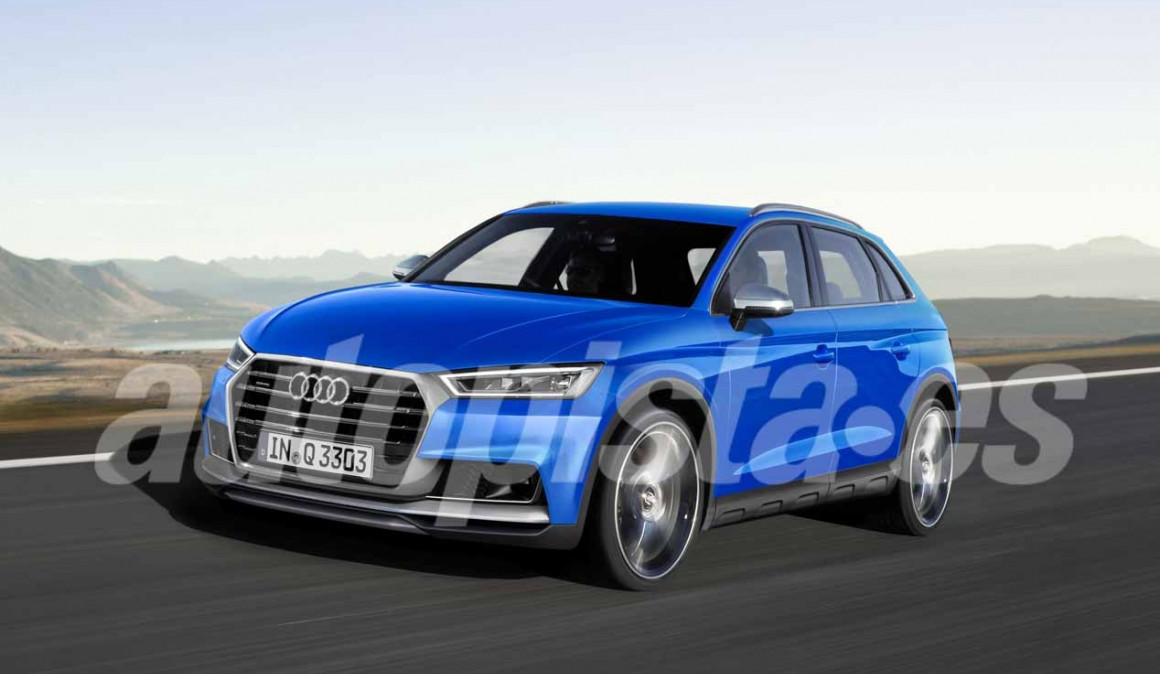 Audi Q3 2019, se deja ver sin apenas camuflaje