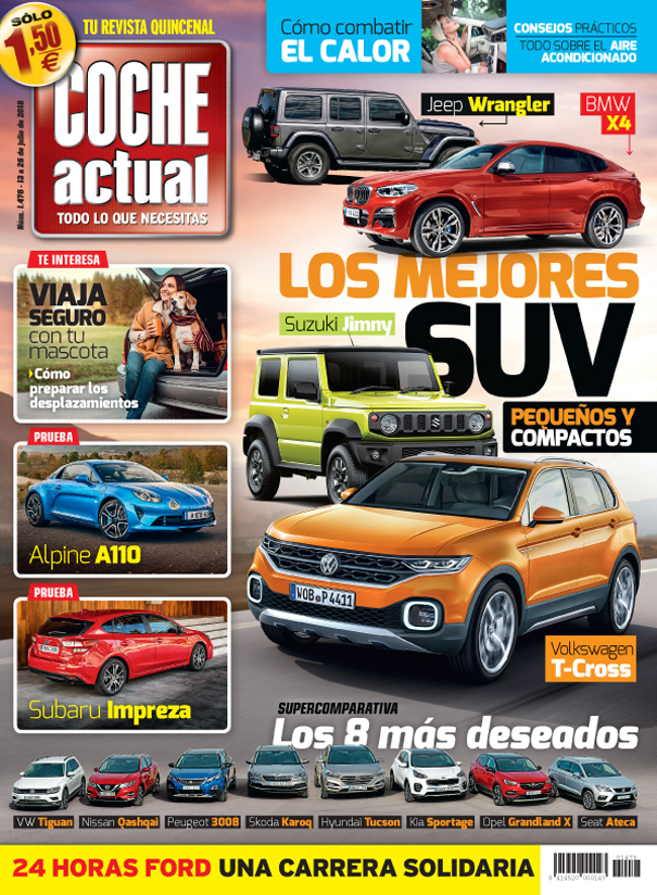 Coche Actual 1476: Contenidos y sumario de la revista Coche Actual 1476: Contenidos y sumario de la revista