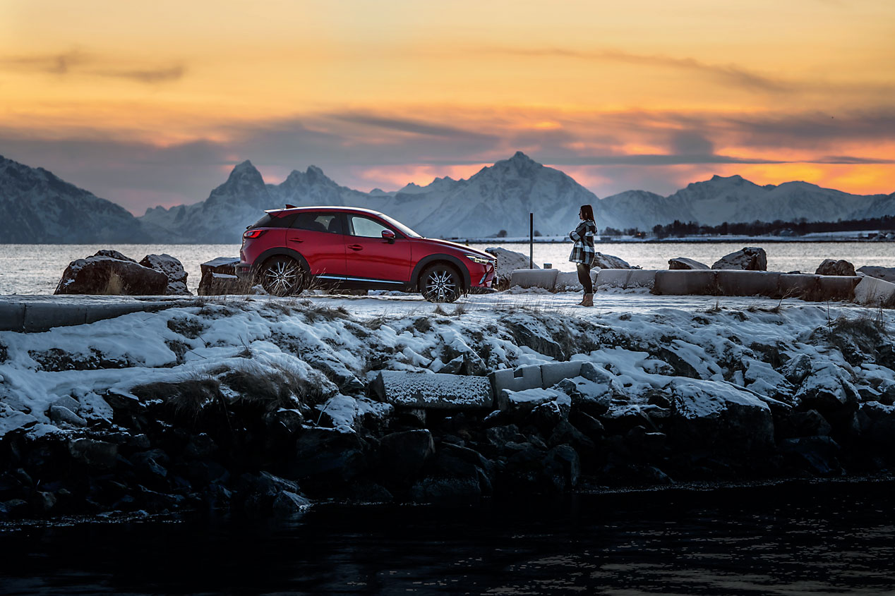 Mazda CX-3 Diesel 1.5 Skyactiv-D 105 CV: lo probamos en las Islas Lofoten