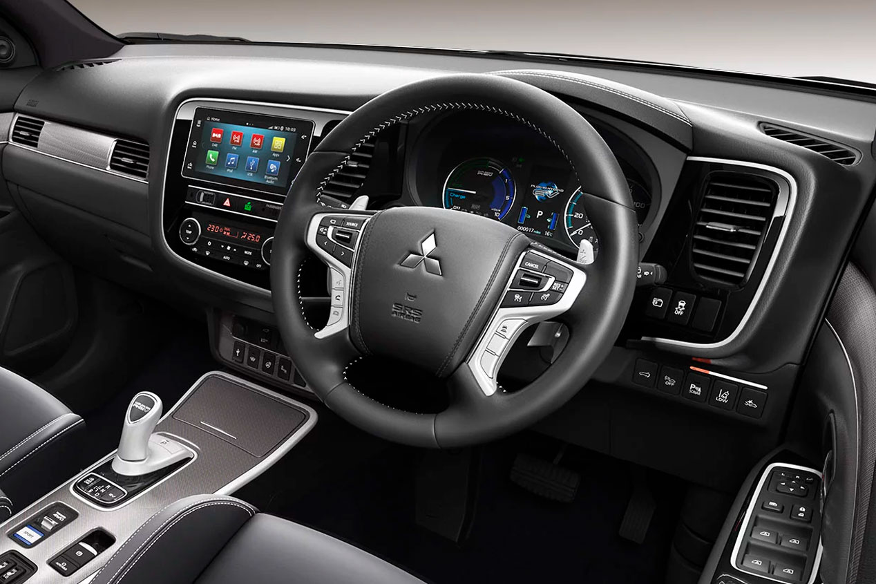 Mitsubishi Outlander PHEV 2019: el SUV híbrido enchufable, ahora más potente