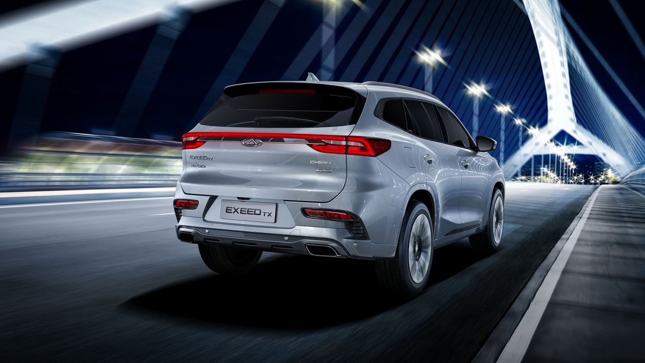 Chery Exeed TX 2020: el SUV chino híbrido enchufable llegará a Europa