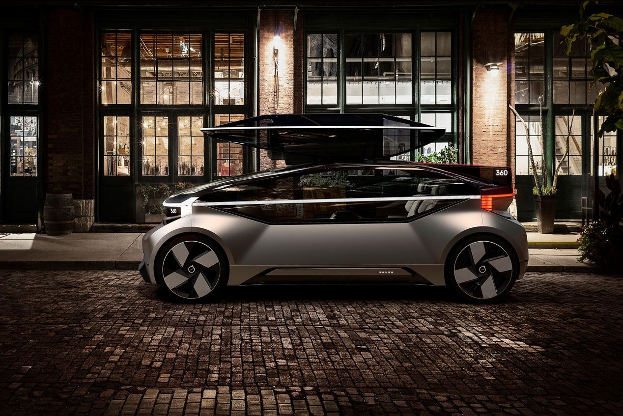 Volvo 360c Autonomous Concept: una oficina y un salón sobre ruedas