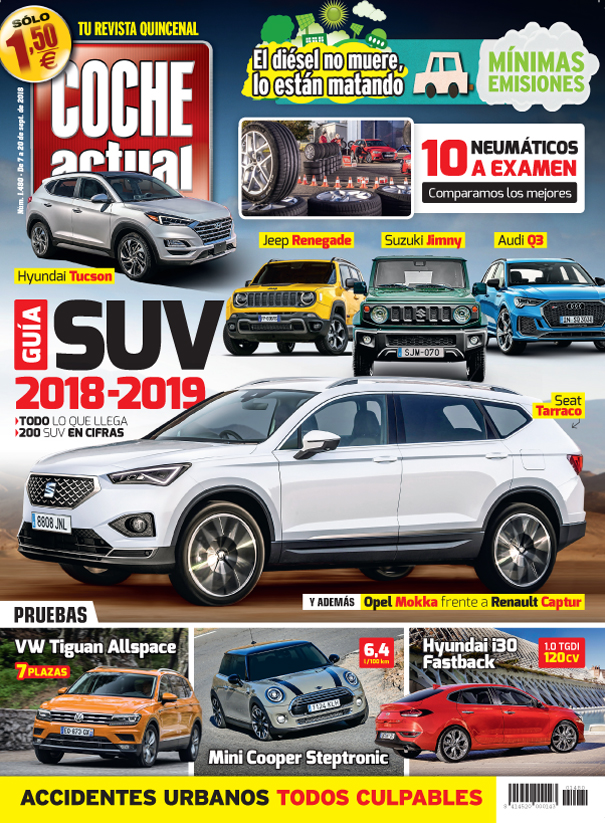 Coche Actual 1480: Contenidos y sumario de la revista