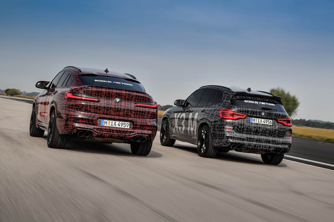 Nuevos BMW X3 M y X4 M 2019: nuevo motor para los SUV deportivos