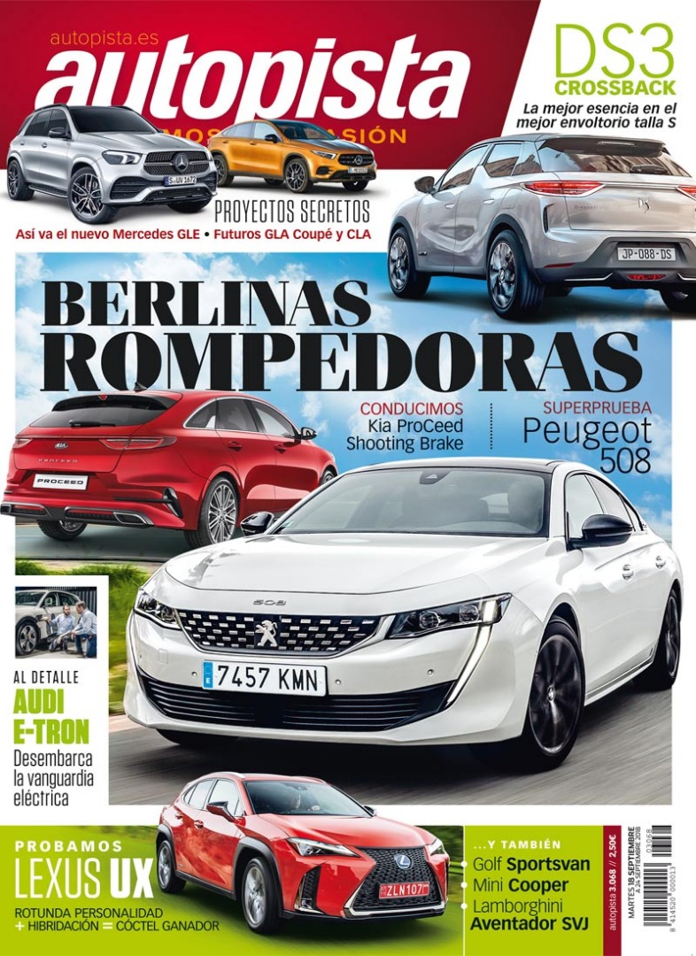Revista Autopista 3068: prueba a fondo del nuevo Peugeot 508