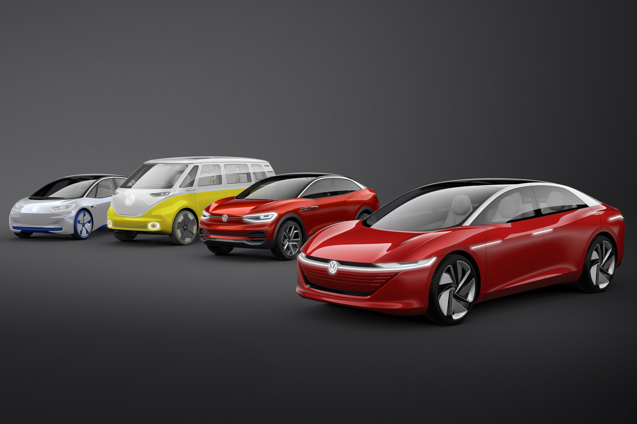 MEB: en 2020 el VW ID eléctrico con 550 km entre recargas