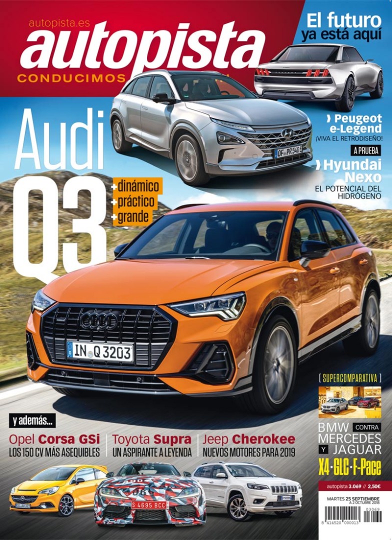 Revista Autopista 3069: los coches y SUV de moda (Supra, Tarraco, Ceed, Q3…)