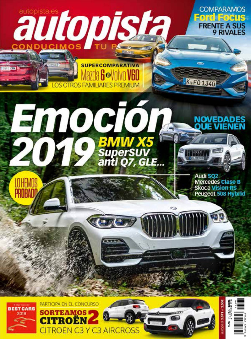 Revista Autopista 3071: la cuarta generación del BMW X5, a prueba