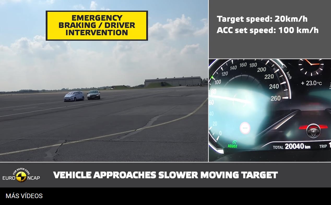 Euro NCAP ya pone a prueba la seguridad en la conducción autónoma