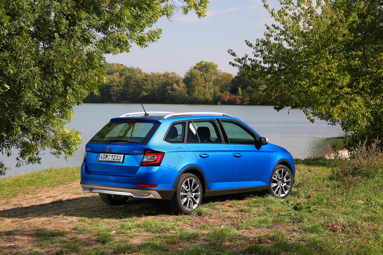 Skoda Fabia Combi Scoutline: así es el Fabia más campero