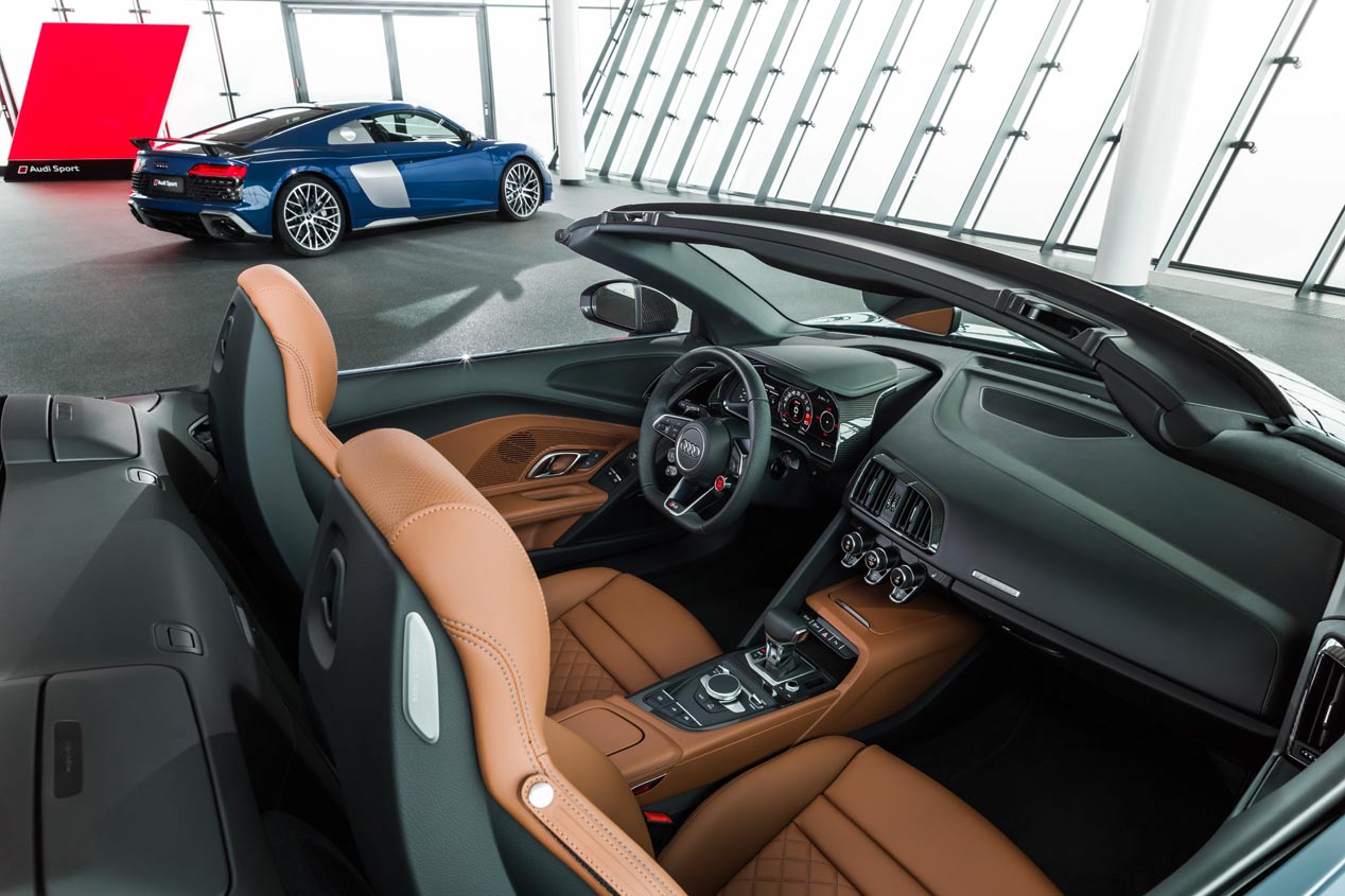 Audi R8 2019, fotos y todos los datos del renovado deportivo