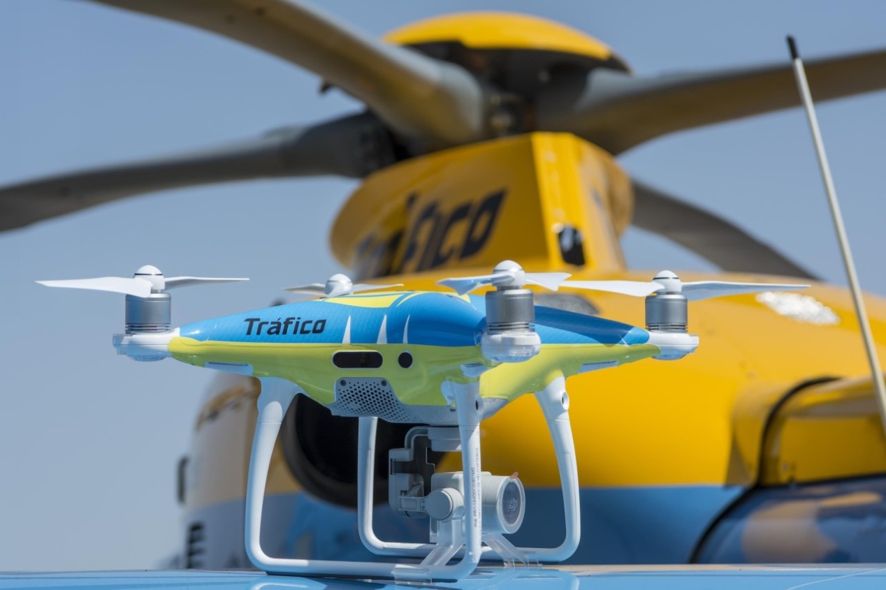 Los drones de la DGT empezarán a multar en 2019: cómo y cuándo