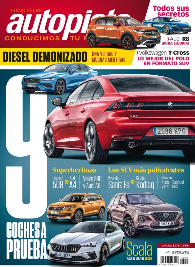 Revista Autopista 3074: Peugeot 508 frente a Audi A4, ¿cuál es mejor?