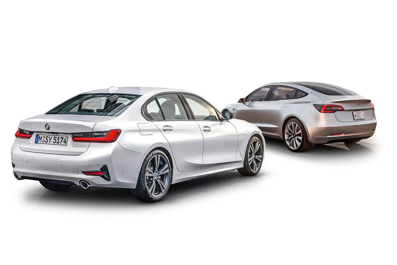Tesla Model 3 vs BMW Serie 3: el Tesla llega en 2019, ¿es mejor que el BMW?