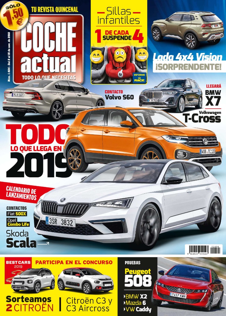 Coche Actual 1484: Contenidos y sumario de la revista